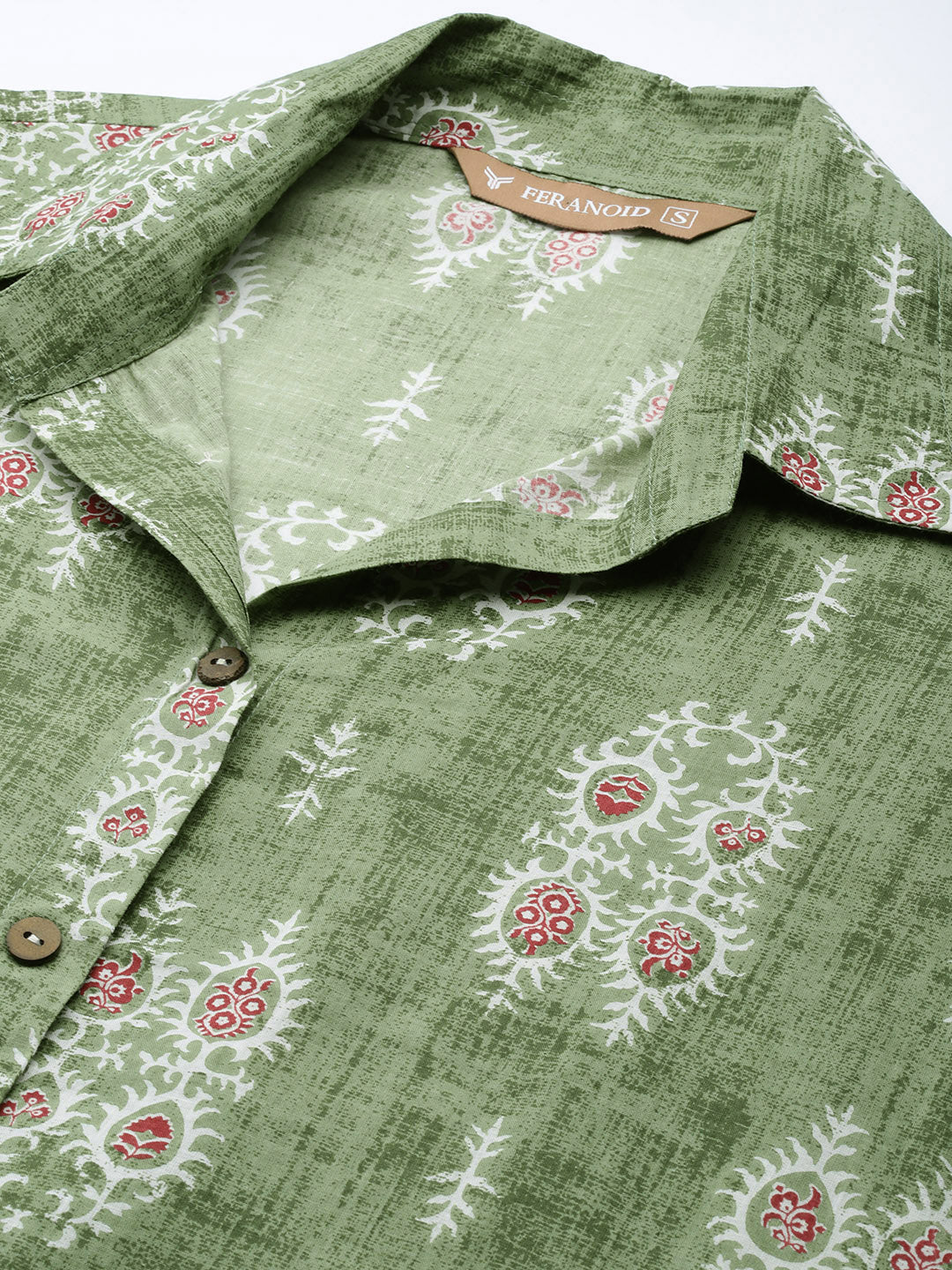 Versatile Collared Shirt with 3/4 Sleeves for Women “ Elegant & Casual