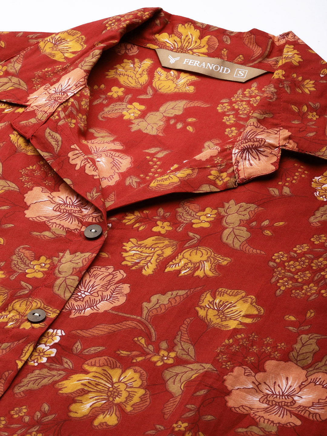 Versatile Collared Shirt with 3/4 Sleeves for Women “ Elegant &amp; Casual