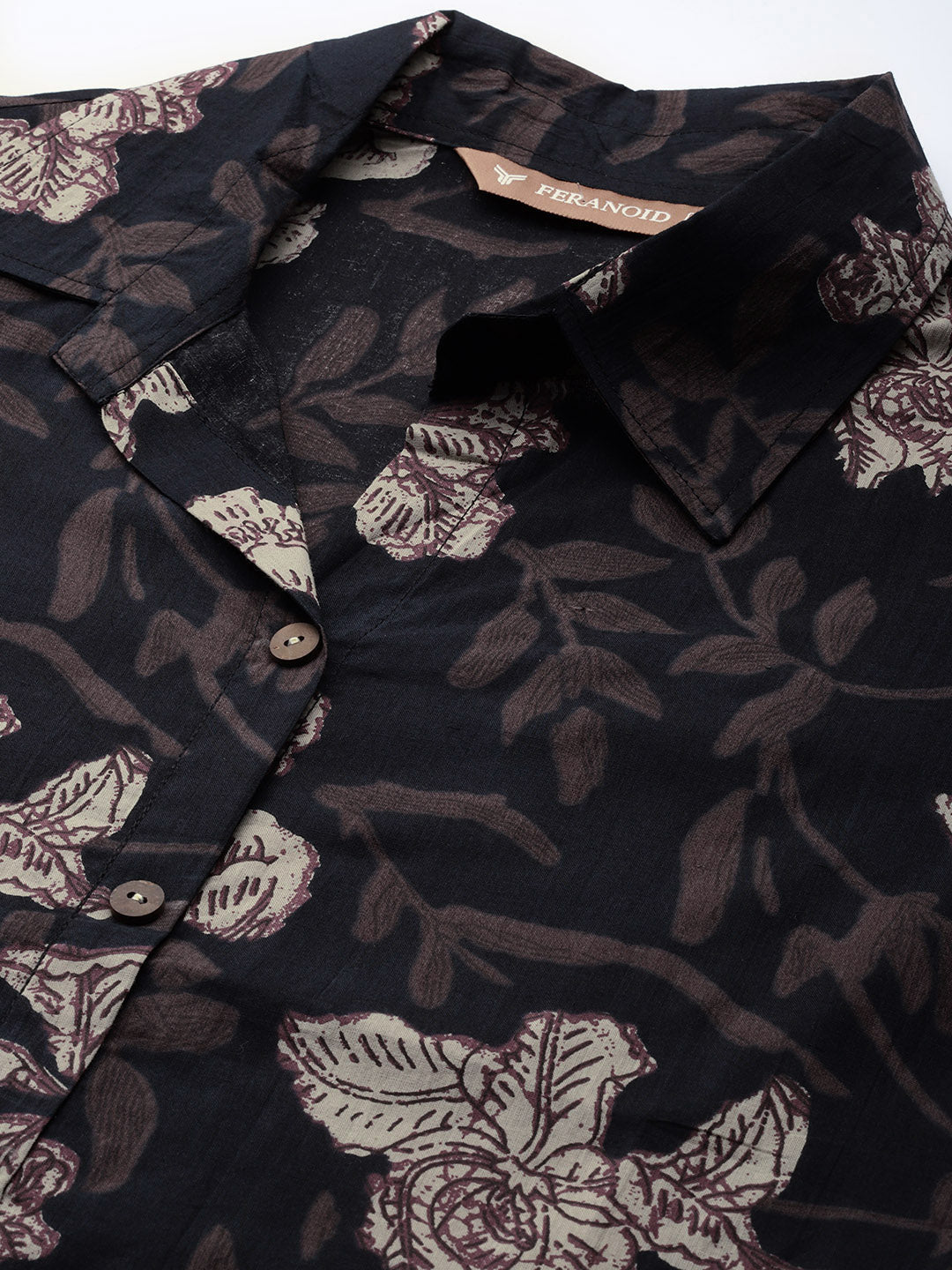 Versatile Collared Shirt with 3/4 Sleeves for Women “ Elegant &amp; Casual
