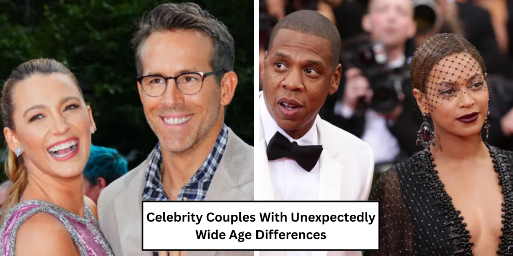 Celebrity couples with age differences