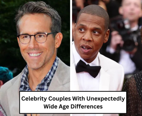 Celebrity couples with age differences