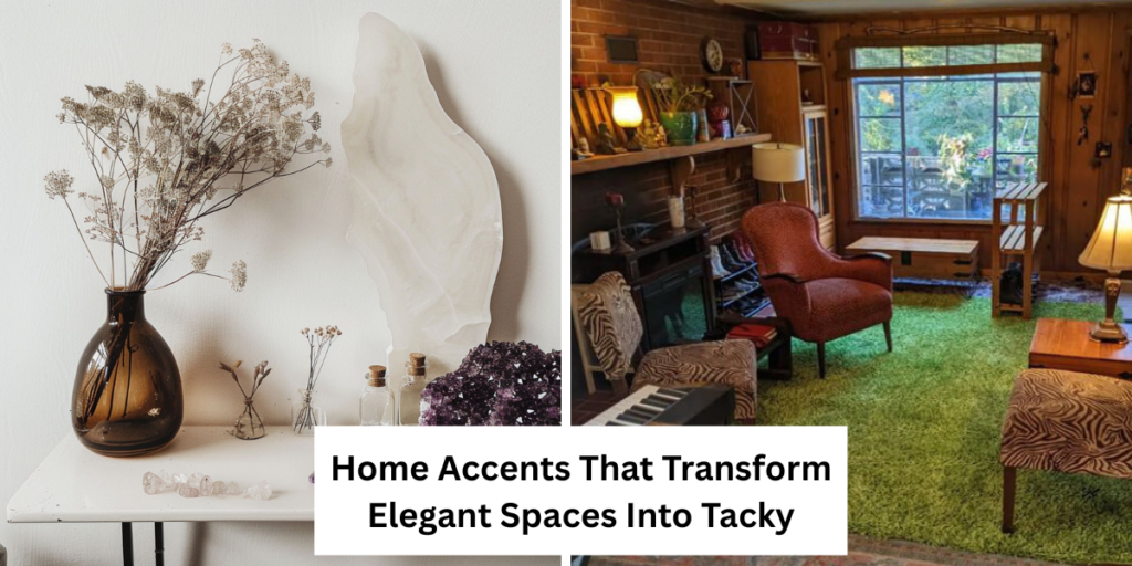 Tacky home accents