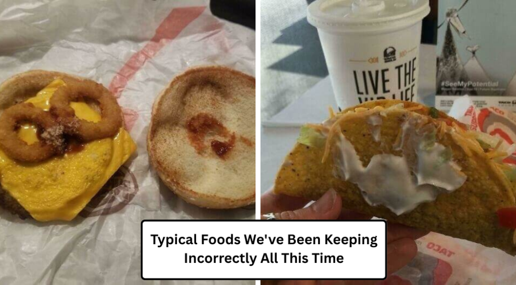 Incorrect food storage