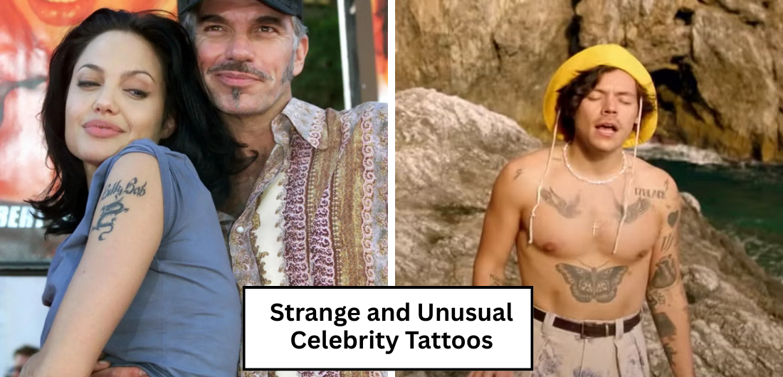 Strange and Unusual Celebrity Tattoos