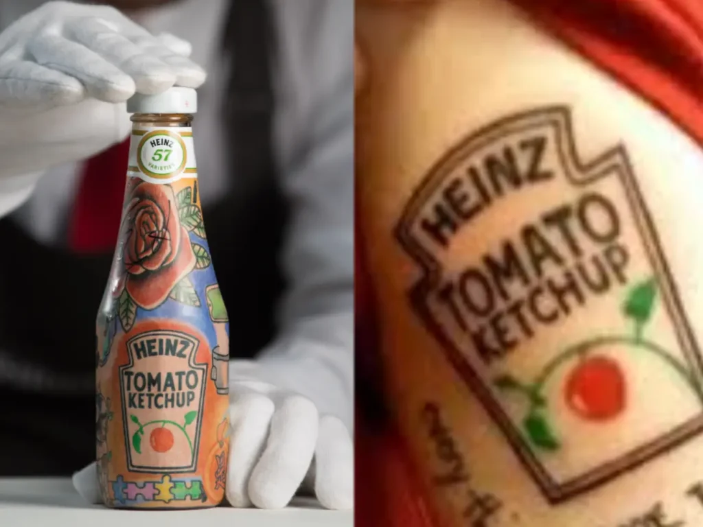 Ed Sheeran’s Heinz Ketchup Bottle