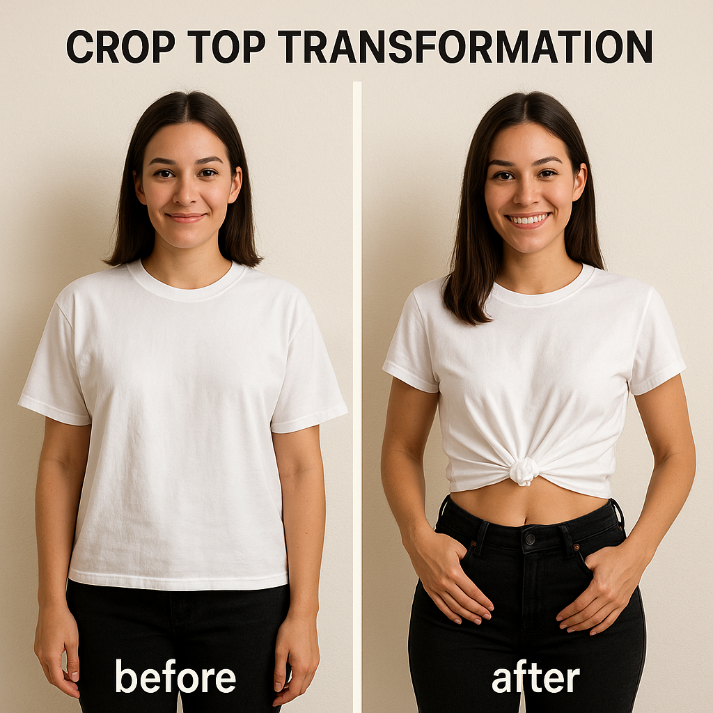 Crop Top Transformation